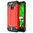 Military Defender Tough Shockproof Case for Motorola Moto G6 - Red